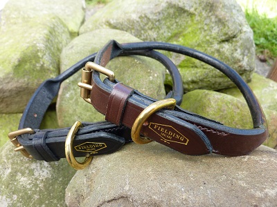 Rolled Bridle Leather Collar