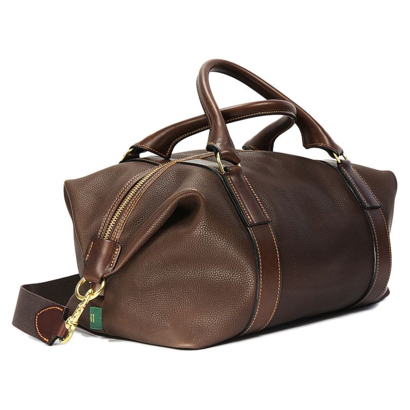 Captain's Leather Weekend or Overnight Bag