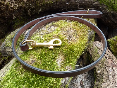 Bridle Leather Clip Lead - 5/8