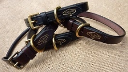 Bridle Leather Dog Collars