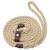 8mm diameter Rope Slip Lead with Leather stopper, 1.5m length. - view 1